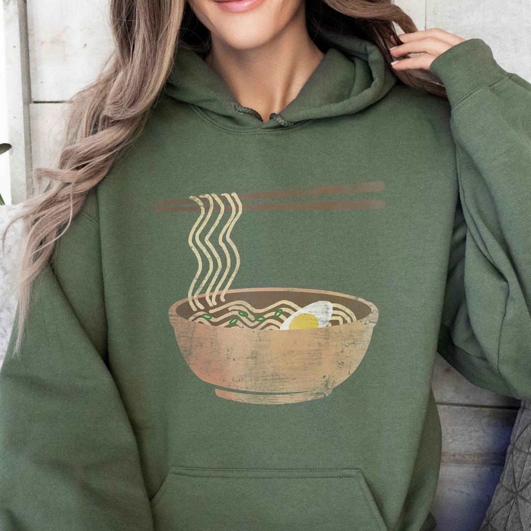 Ramen Hoodie, Ramen Gifts Foodie Sweatshirt Ramen Lover Gift for Foodie ...