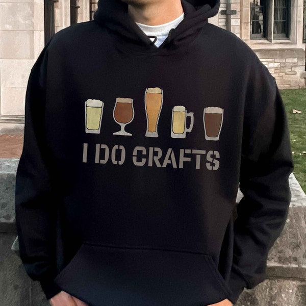 Craft Beer Hoodie, Dad Beer Sweatshirt Beer Lover Gift Funny Beer Gift for Him Beer Husband Gift Dad Hoodie Bachelor Party Gift