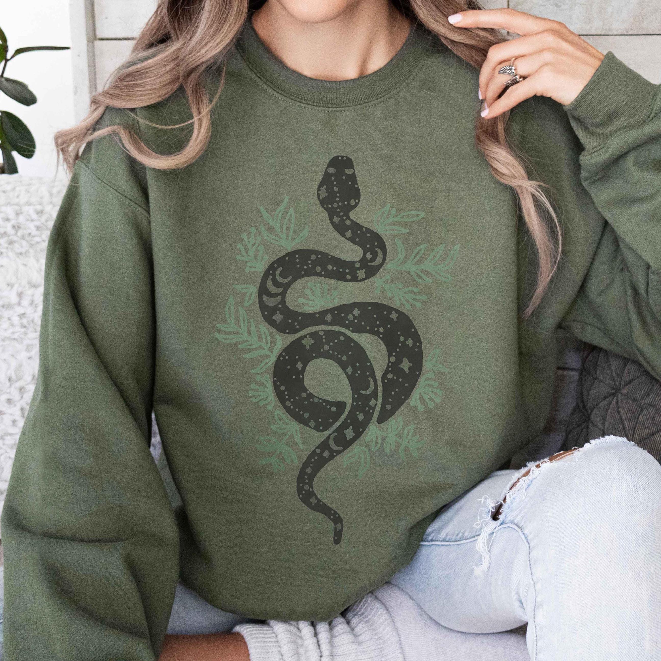 Snake Hoodie - Etsy