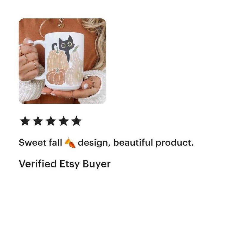 Taza de gato de Halloween, regalos de Halloween de gato negro, taza de gato de otoño, taza de gato de Halloween, taza de gato negro y calabaza, taza de café de gato de Halloween imagen 3