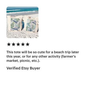 Ocean Tote Bag – Ocean Lover Gift Mermaid Tote Whale Tote bag Ocean Bag Summer Beach Tote Bag Sea Turtle Beach Bag Ocean Theme Gifts image 3