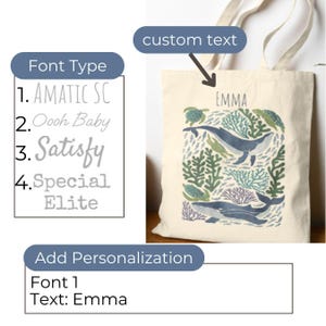 Ocean Tote Bag – Ocean Lover Gift Mermaid Tote Whale Tote bag Ocean Bag Summer Beach Tote Bag Sea Turtle Beach Bag Ocean Theme Gifts Sea Turtle - Custom