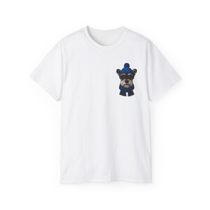 Schnauzer Tshirt, Cute Dog Graphic Tee, Casual Pet Lover T-Shirt, Schnauzer Lover Gift, Schnauzer Short Sleeve Shirt, Schnauzer Tshirts