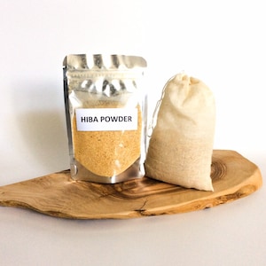 100% Pure Aomori HIBA Wood Powder from Japan / Aroma HIBA Wood Powder  / HIBA Chips
