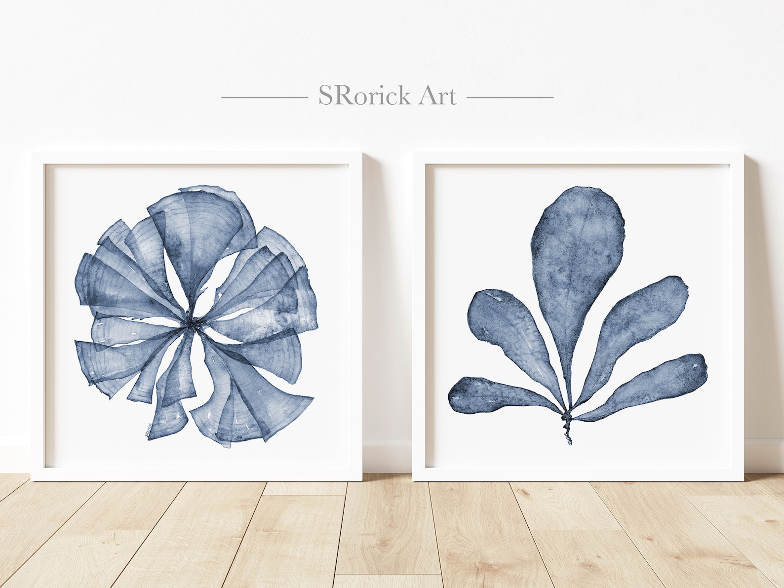 Hamptons Wall Art 2 Piece Art Set of Prints Watercolour Etsy UK