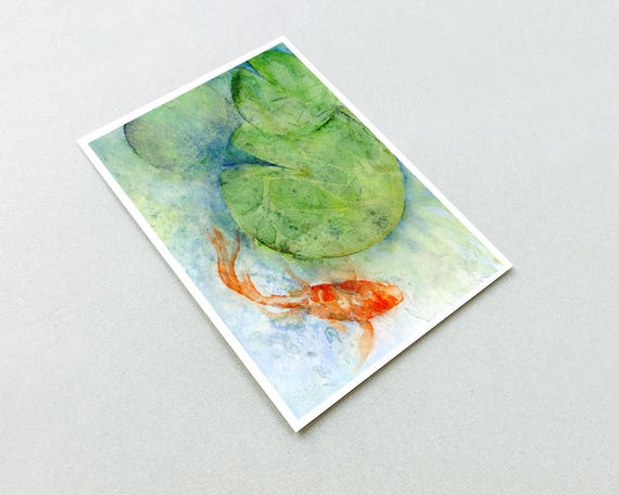 Koi Fish Poster Print A3 33x48 cm Japanese Carp 13x19 in