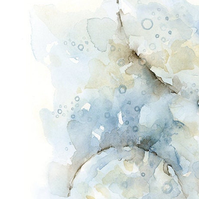 Wall Art Print Set of 2 Square Two Piece Abstract Painting Etsy