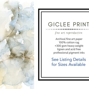 Botanical Art Print Set of 3 Prints in Square Format, 3 Piece Wall Art Banana Leaf, Monstera Leaf and Fern Watercolor Paintings 4x4 to 16x16 image 8