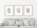 Triptych Wall Art, Abstract Art Print Set of 3 Watercolor Paintings, Abstract Wall Art Above Couch, Grey Blue Coffee Cream Artwork for Walls 