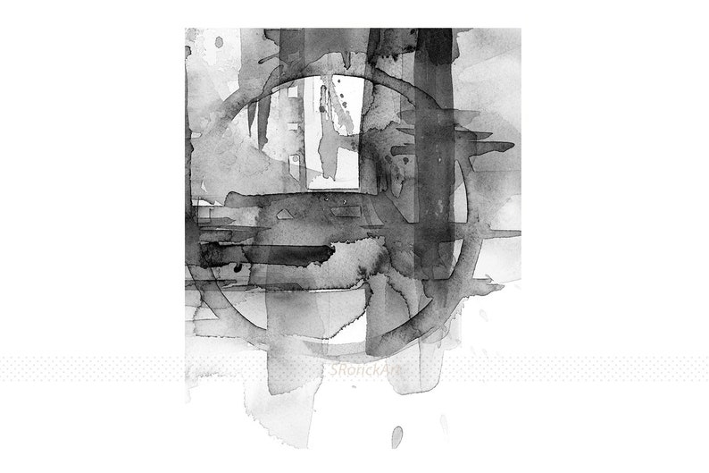 Black White Grey Abstract Art 3 Piece Wall Art Bedroom Wall Etsy Canada