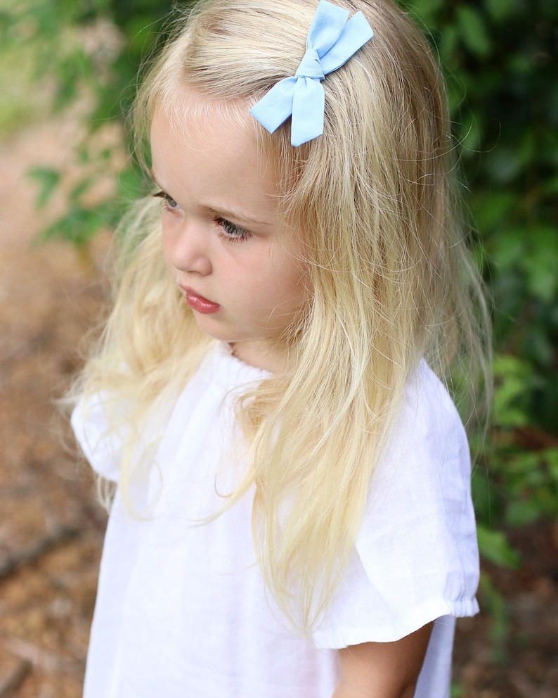 Navy hair bows Navy Hair Bow Blue Hair Clip Navy Blue Hair Bow Navy hair Clip Girls Navy Bow Schoolgirl Bow Blue hair Bows