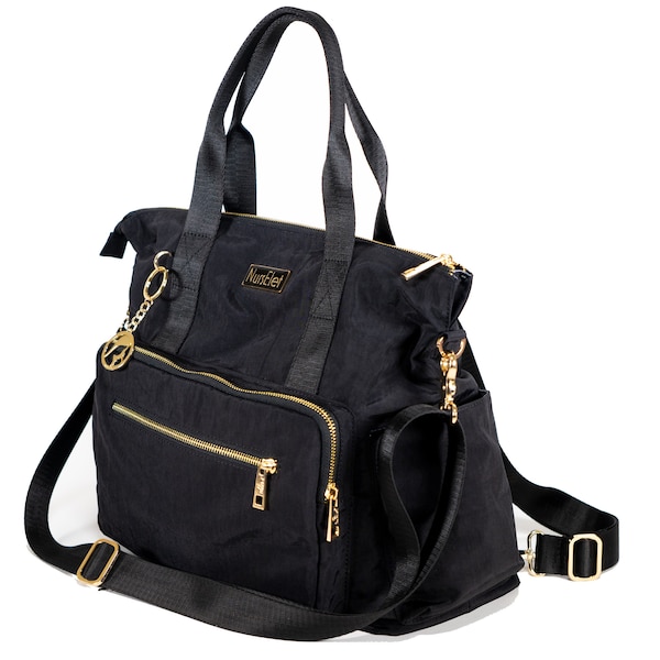 NursElet-Convertible-Fashion-Backpack-Multifunctional-Machine-Washable-Women-Handbag-Diaper-Bag-Tote-Backpack-Messenger-Bag-Lightweight-Bag