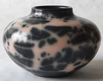 18-011 naked raku fired ceramic vessel