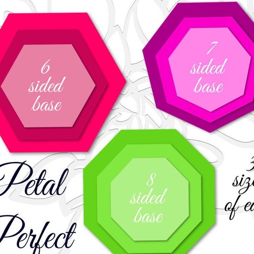 Bases for Large Paper Flowers Base Template for Giant Paper Etsy