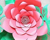 Large Flower SVG Files, Giant DIY Paper Flowers, Floral SVG Cutting Files - Large Backdrop Flowers, Paper Flowers