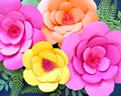 Free Free 309 Hibiscus Paper Flower Svg Free SVG PNG EPS DXF File