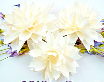 3d paper star printable template svg star cut files dxf etsy
