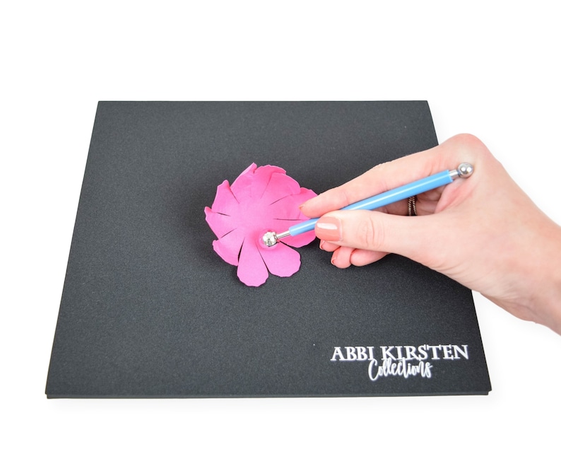 Paper Flowers Molding Mat & Shaping Tool Set Flower Shaping Etsy