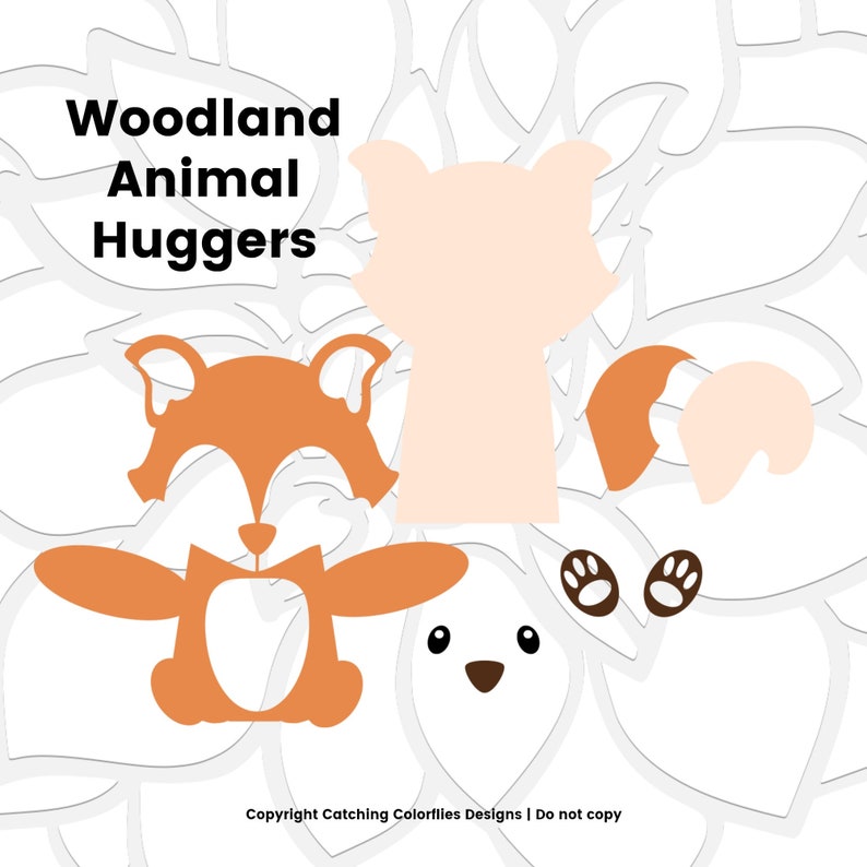 Download Cute Woodland Animals SVG Set Woodland Baby Shower Favors ...