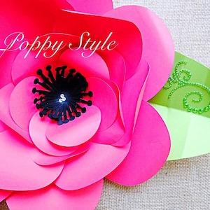 DIY Große Backdrop Papierblumen - Papierblumen Vorlagen & Tutorial- SVG-Schnittdateien- Papierblumenvorlagen- DIY Hochzeitsdeko- Basteln