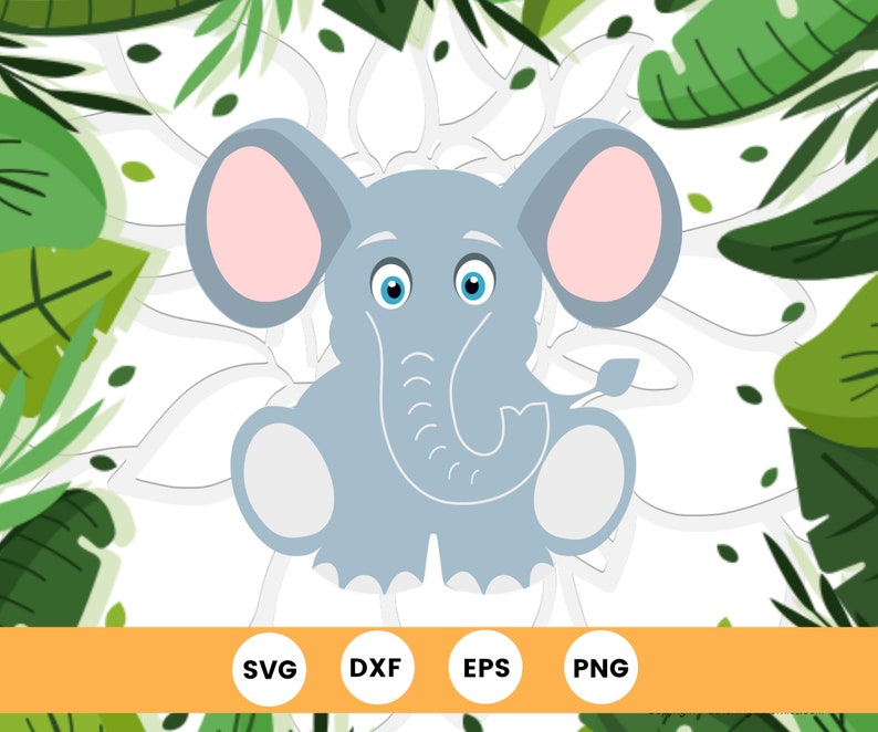 Download Jungle Safari Animal SVG Cut Files Safari Jungle Baby Shower | Etsy