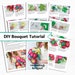 DIY Cascading Paper Flower Bouquet Tutorial, Paper Dahlias, Peony ...