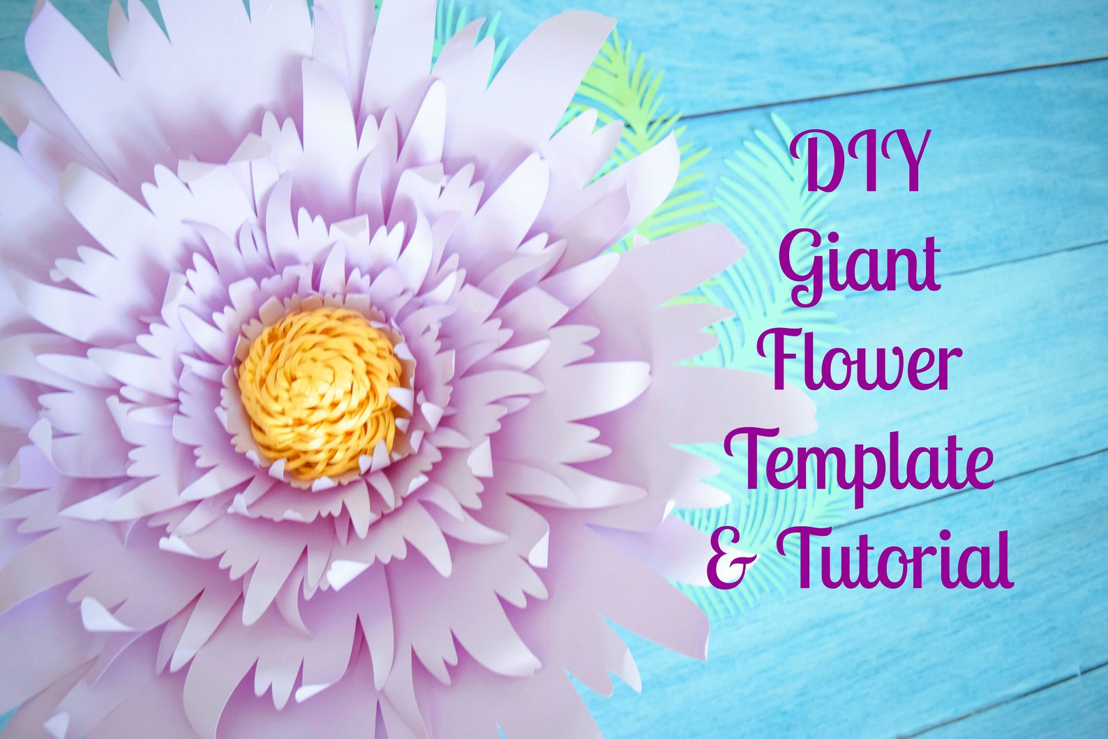 Large Paper Flowers Tropical Hawaiian Style Flowers Giant Etsy