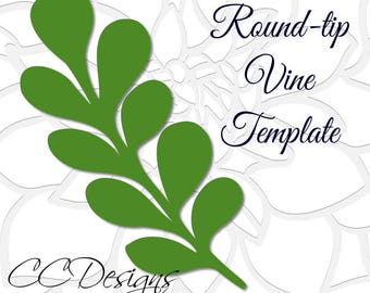 printable paper rose template svg cut file flower templates paper flower template svg