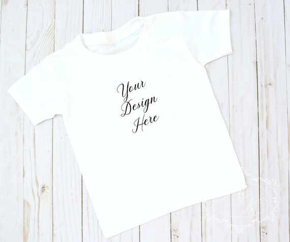 Download Blank White Toddler T-shirt Product Mock up Photo Blank | Etsy