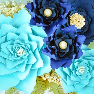 Tutorial & DIY, Giant Paper Flowers, Printable Paper Flower Templates,  PDF Flower Templates, SVG Cut Files, Catching ColorFlies