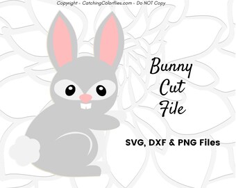 Woodland Bunny SVG File, Woodland Nursery, Cute baby woodland animals, SVG Cut Files for Cricut