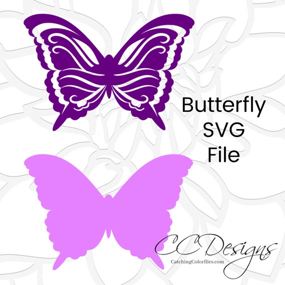 Download Free Butterfly Wall Decor Svg Cut Files Dxf Butterfly Cut Files To Etsy SVG Cut Files