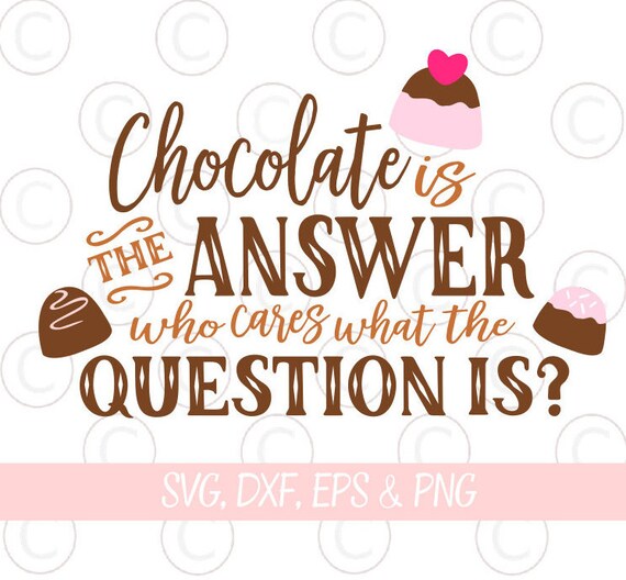 Free Chocolate is my Favorite Food Group SVG Cut File