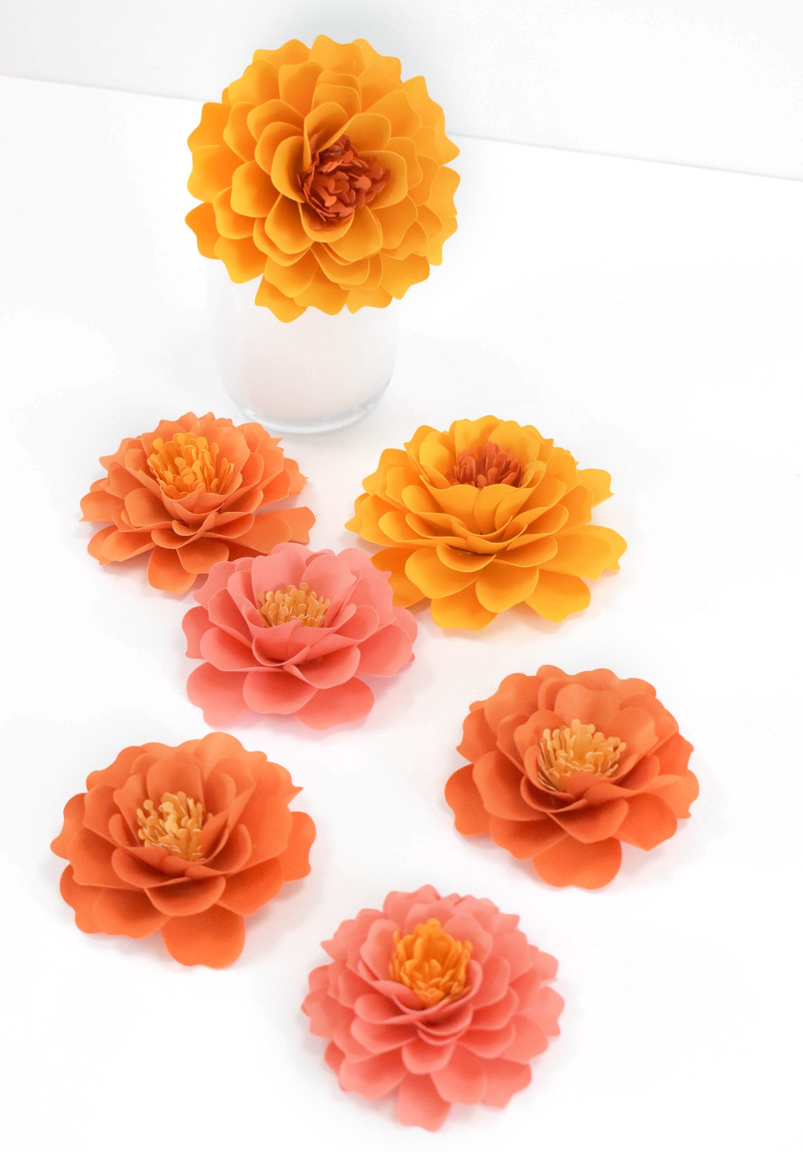 Marigold Paper Flower Templates Marigold SVG Cut Files and Etsy Marigold Paper Flower Templates Marigold SVG Cut Files and Etsy