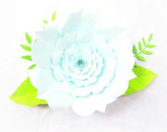 Large Paper flower SVG cutting templates- SVG files- SVG flower- Diy paper flowers- paper flower templates- diy wedding paper flowers