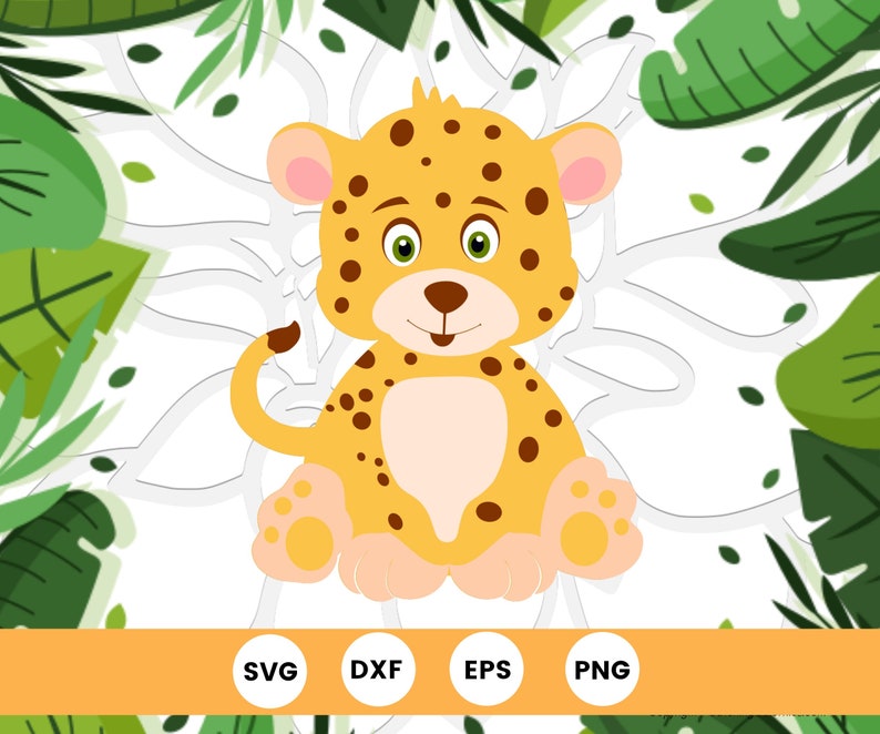 Download Jungle Safari Animal SVG Cut Files Safari Jungle Baby ...