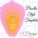 Giant Paper Flower Templates DIY Printable Flower Templates DIY Paper ...