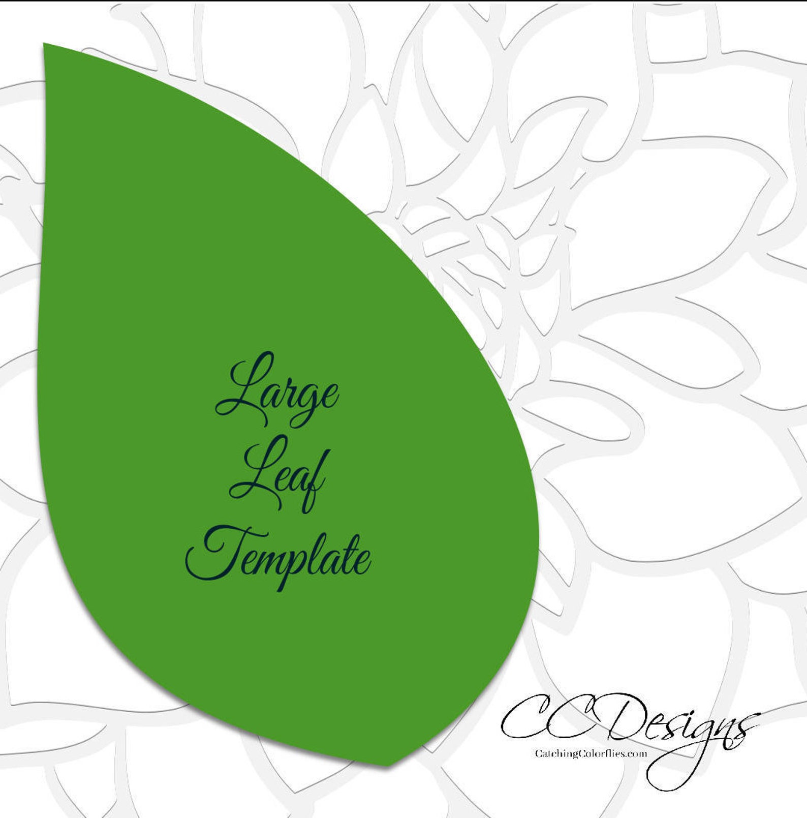 DIY Giant Flower Templates DIY Large Paper Flower Kit SVG Etsy