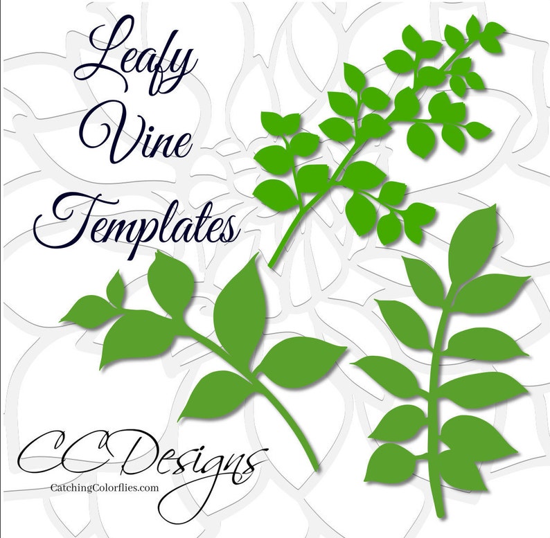 Leaf & Vine Templates Printable Vine Template Leaf Vine SVG Etsy Leaf & Vine Templates Printable Vine Template Leaf Vine SVG Etsy