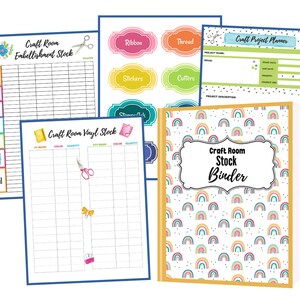 Craft Organization Binder, Printable Craft Project Planner ...