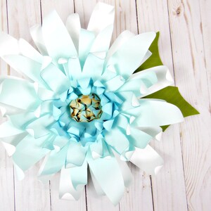 Giant Paper flower backdrop templates DIY Paper Flowers DIY Paper Flower templates SVG cutting files Paper craft image 7