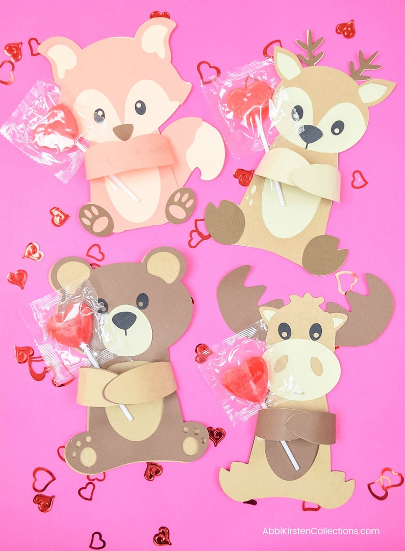 Download Cute Woodland Animals SVG Set Woodland Baby Shower Favors | Etsy