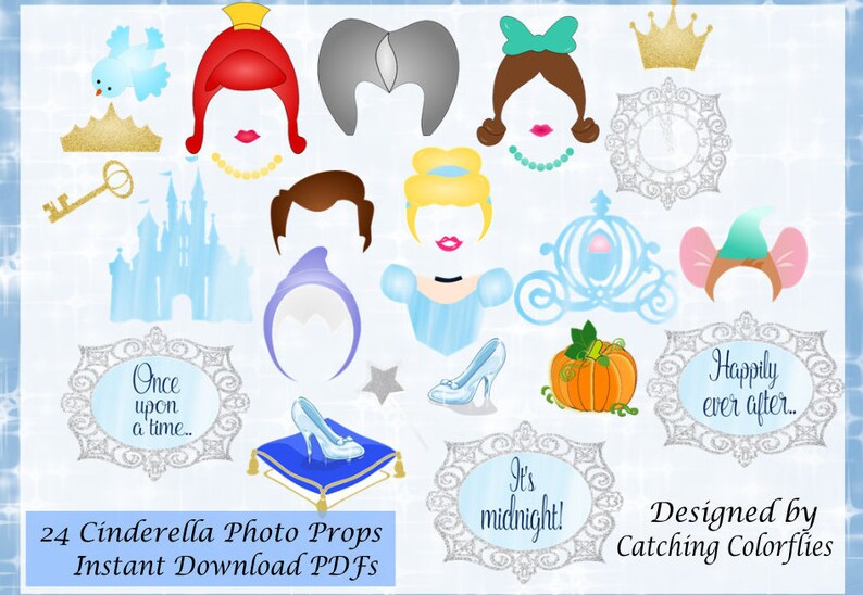 Backdrops Props Party Cinderella Birthday Princess Hair Props Diy Party Props Printable Photo Props Cinderella Princess Photo Booth Props Party Decor Backdrops Props Party Cinderella Birthday Princess Hair Props Diy Party Props Printable Photo Props Cinderella Princess Photo Booth Props Party Decor
