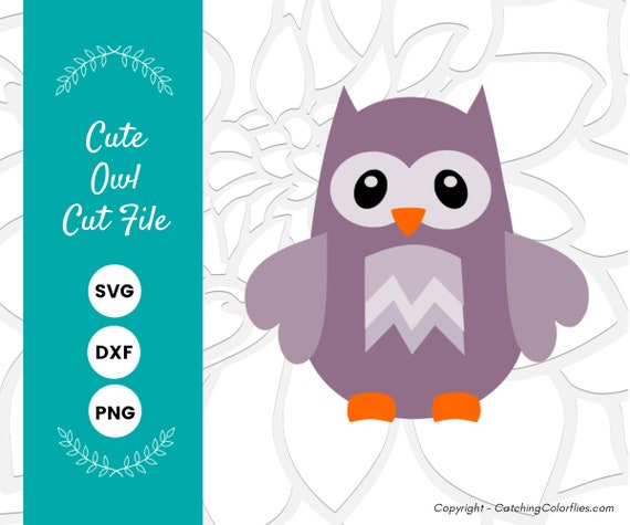 Download Cute Owl Svg Cut File Baby Woodland Owl Animal Svg Woodland Nursery Cut Files For Cricut And Silhouette By Catching Colorflies Catch My Party