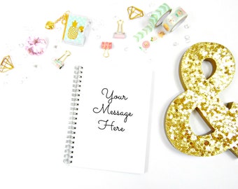 Gold Styled Desktop Stock Photos, Instagram Stock Images, Blogger Styled Photos, Styled Photography, Product Mock up