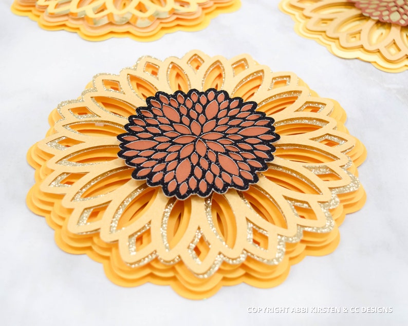 Free Free 276 Sunflower Layered Mandala Svg SVG PNG EPS DXF File