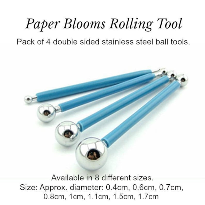 Paper Flowers Molding Mat & Shaping Tool Set Flower Shaping Etsy