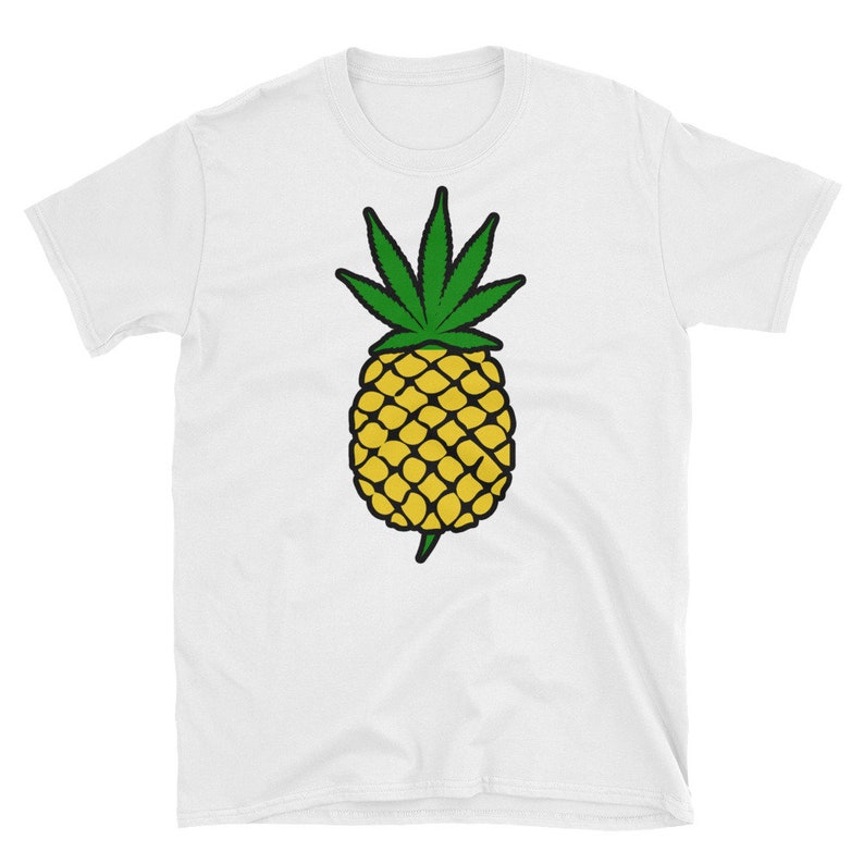 pineapple pot leaf shirt