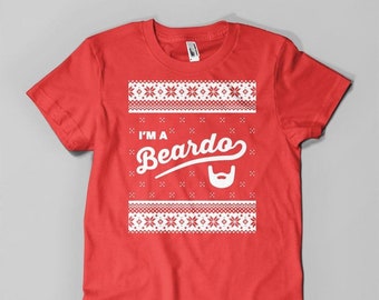 I'm a Beardo Men's T-Shirt, fun Christmas tee, goes great with beard ornaments, beard gift, beards