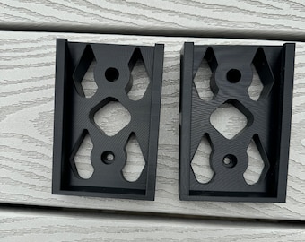 2 Ryobi 40v battery holder mount
